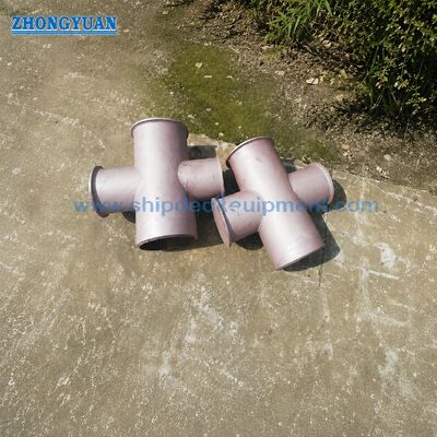 150~350 mm kaynaklı çelik boru çapraz parçası JIS F 2804-1976 gemi demirleme için