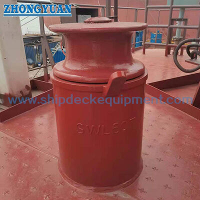 DIN 81907 Form A Döküm Silindiri Kaide Silindiri Fairleads Gemi Demirleme Ekipmanı
