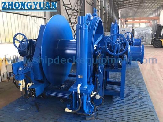 70-1000 kN Deniz Hidrolik Çekme Vinci | Gemi Çekme İçin Tek veya Çift Tamburlu