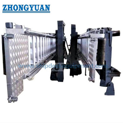 ISO 5488 Sabit Platformlu Tek Uçuşlu Alüminyum Konaklama Merdiveni | Gemi Erişimi ve Pilot Transferi
