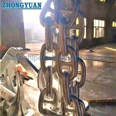 Sıcak Dip Galvanize Stud Link Anchor Chain.