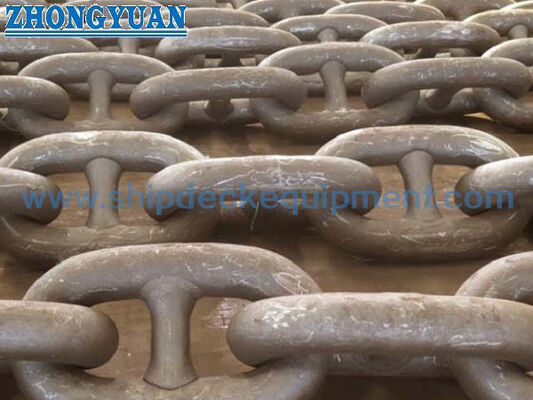 Stud-Link Marine Anchor Chain | U1 U2 U3 Gemi Demirleme İçin Flash-Butt Kaynaklı