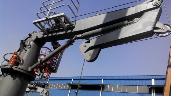 Kaide Hidrolik Mafsal Bomlu Döner Vinç Gemi Güverte Ekipmanları