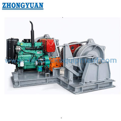 38 mm Dizel Motorlu Çift Çingene Deniz Çapa Kapalı Windlass