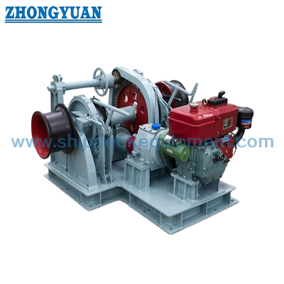 38 mm Dizel Motorlu Çift Çingene Deniz Çapa Kapalı Windlass