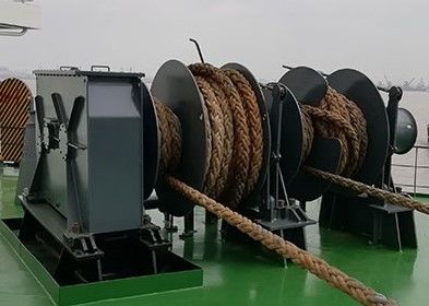 5-800KN Tek davullu elektrikli demirleme vinç, çarpma başlı gemi güvertesine ait ekipman