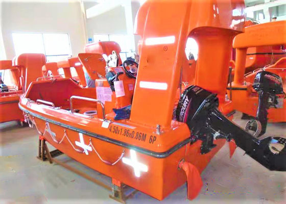 6 Kişilik 4.54m GRP Hızlı Kurtarma Botu Gemisi Can Kurtarma Ekipmanı