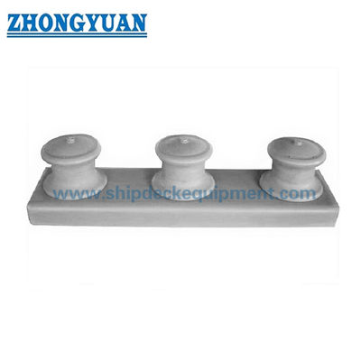 150-450mm Açık Tip 3 Roller Gemi Yanı Fairlead JIS F2014 Gemi demirlemesi için ip rehberi