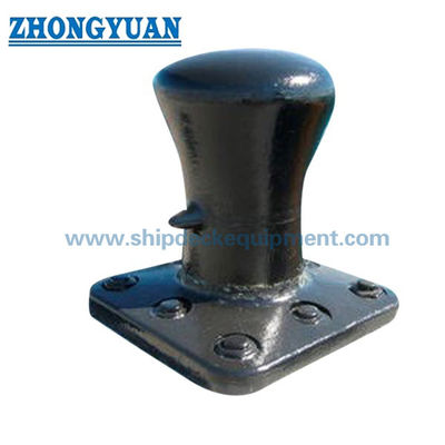 Single Bitt Dock Mooring Bollard. 20 ¢ 200 t SWL, dökme çelik veya esnek demir.
