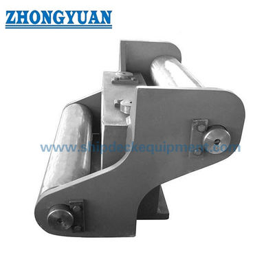 CB 3015 Tip B Dört Çelik Makaralı Deniz Fairlead Mühendislik Gemisi Gemi Çekme Ekipmanı için