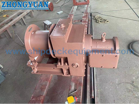 ISO7364 Elektrik Motoru Tahrikli 10/16 Kn Deniz Konaklama Merdiveni Vinç Gemi Güverte Ekipmanları