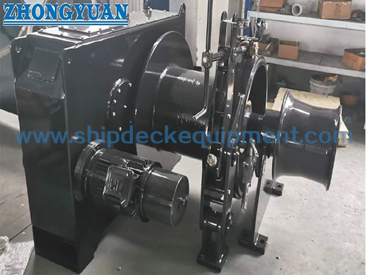 5-800KN Tek davullu elektrikli demirleme vinç, çarpma başlı gemi güvertesine ait ekipman