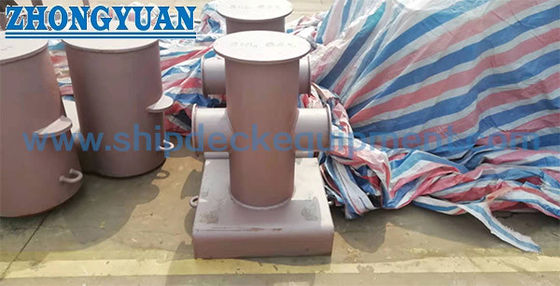 150×350 mm Gemi Çapraz Bitt Bollard. GB 10106-88 Gemi demirleme için A / B Tipi