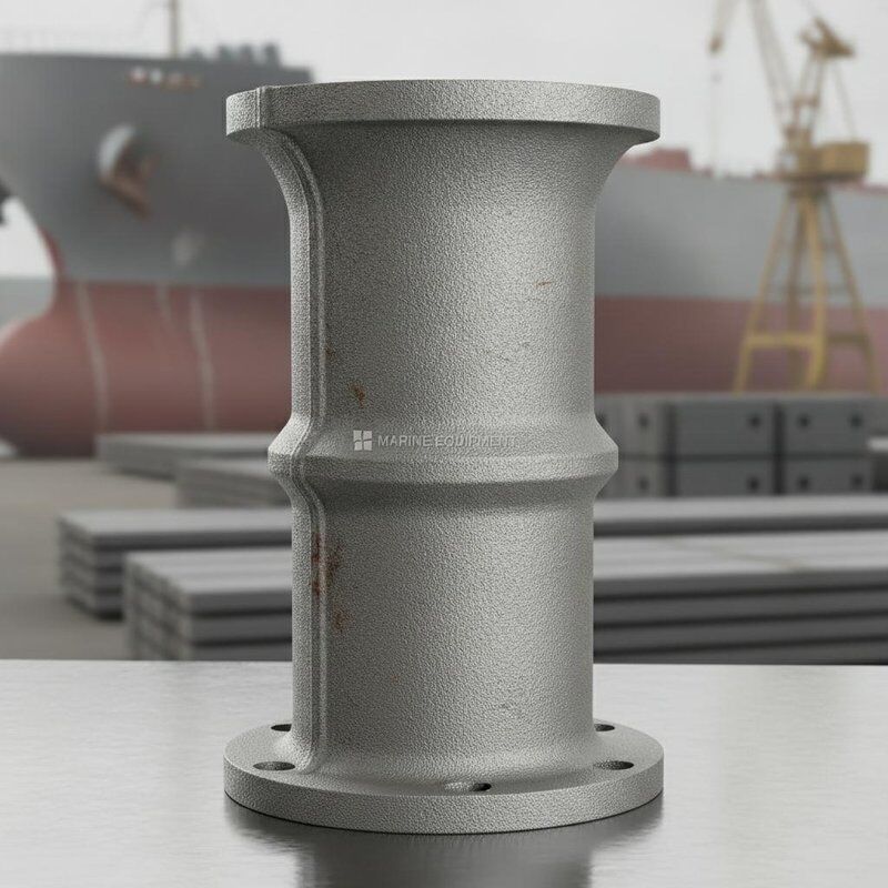 Dökme Çelik Zincir Kılavuz Ağızlı Deniz Çıkış Borusu veya Kaynaklı Tip Çapa Zincir Dolapları İçin CB 3133-1983 Standardı