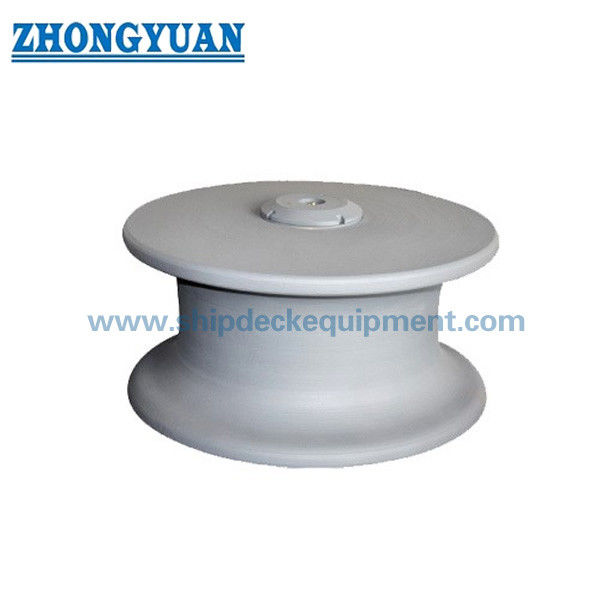 NS 2585 Açık Tip Döküm Çelik Makaralı Düğme Gemi Demirleme Makarası Fairlead Gemi Demirleme Ekipmanı