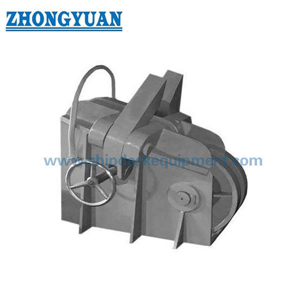 CB/T 178 B 50-102mm Zincir Gemi Demirleme Ekipmanları için Döküm Vidalı Bar Tipi Ankraj Zinciri Durdurucu